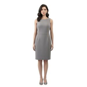 J.Crew Sz 4 EUC Gray Dress